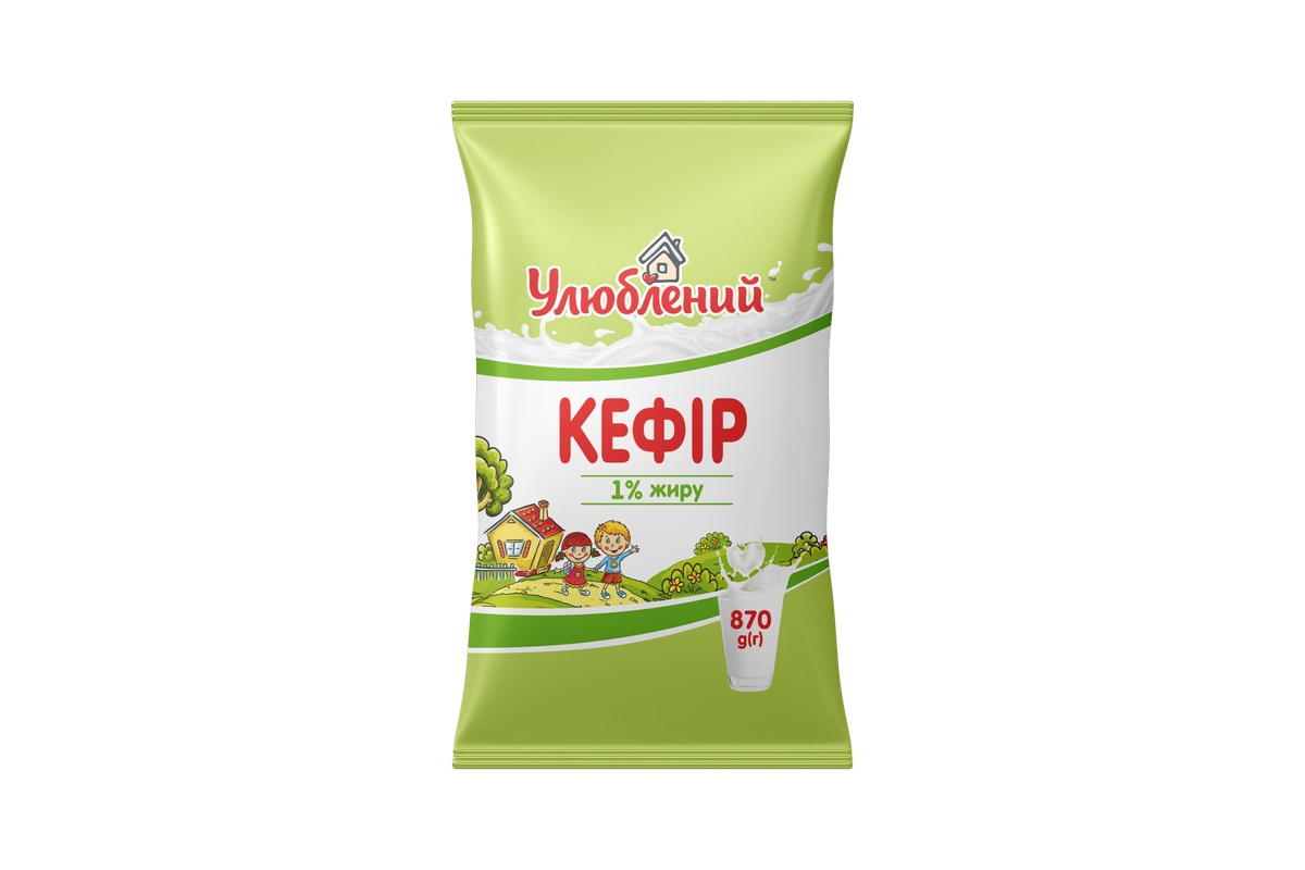 Кефір Улюблений 1%, 870г